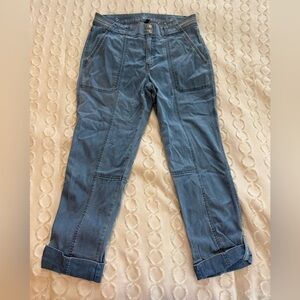 White House Black Market Light Blue Ankle Jeans